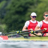 Raphaël Ahumada (à droite) fait désormais la paire avec le Lucernois Kai Schätzle. KEYSTONE/PHILIPP SCHMIDLI